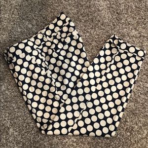 J. Crew Cafe Capri Polka Dots!!!